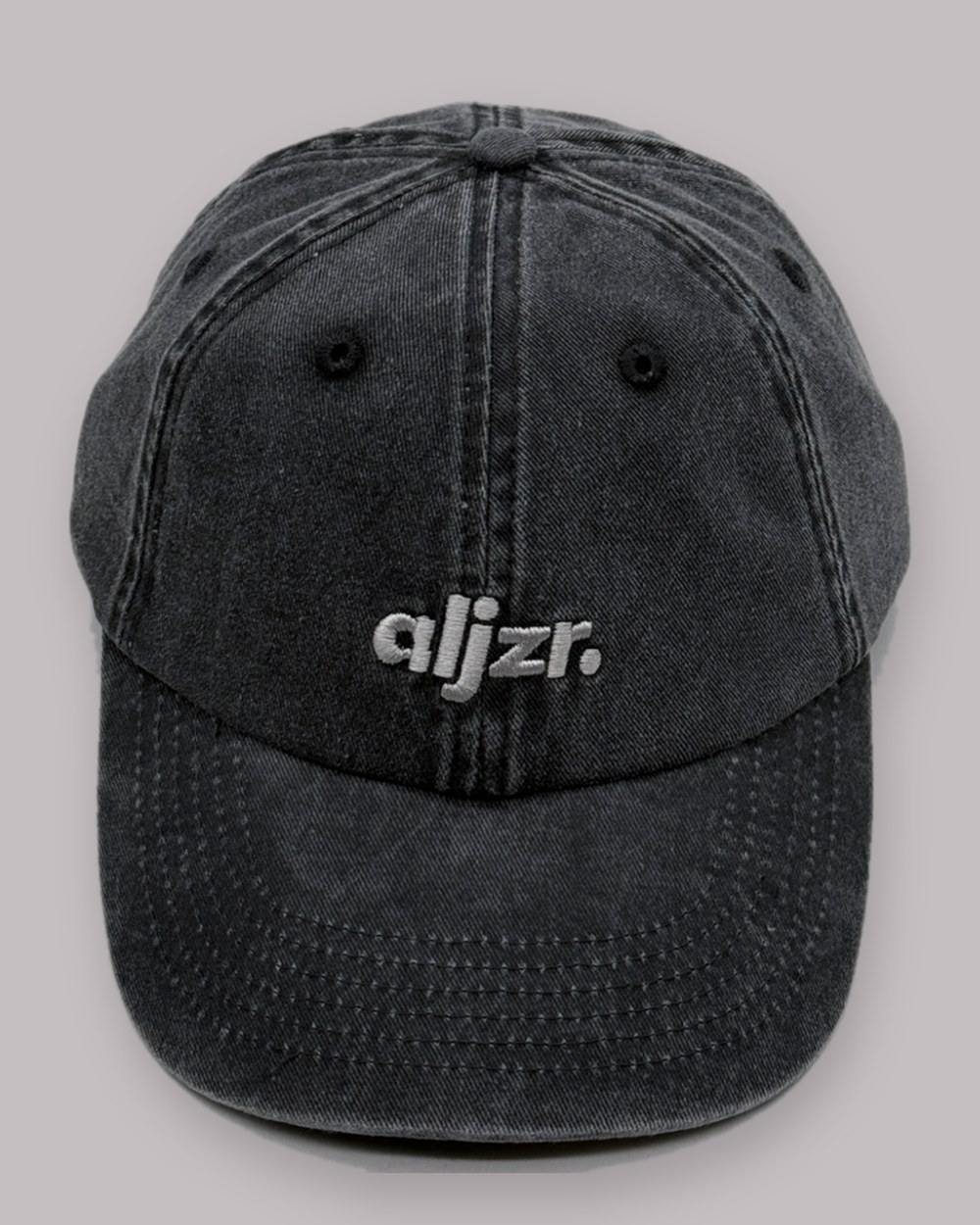 aljzr cap, washed black